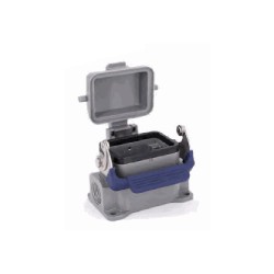Embase en saillie 6B, Aluminium moulé sous pression, IP65, Sortie horizontale, PG16